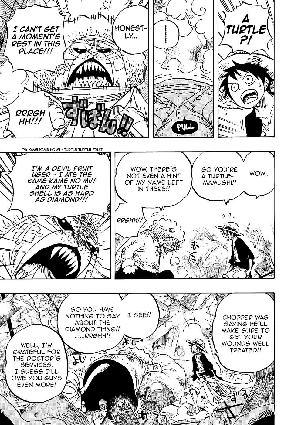 One Piece, Chapter 822 image 08